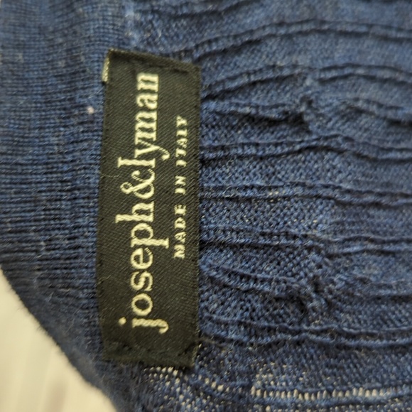 Joseph & Lyman sweater, 100% merino wool, v-neck, size XL, unisex - Picture 9 of 10